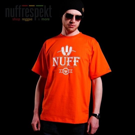Tričko - Nuff Wear spray 01613 - orange