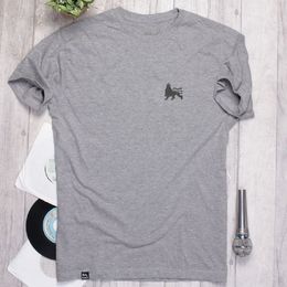 Tričko DubLion | sivé