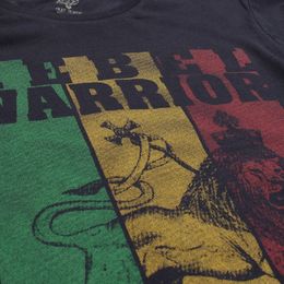 Dámské rasta tričko Rebel Warrior | Jah people wake up and live