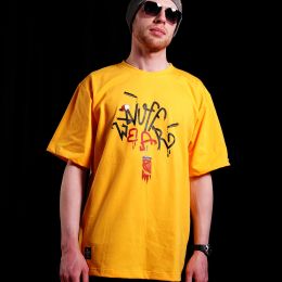 Tričko Nuff Wear - Graffiti - žltá