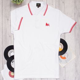 Polo Lion of Judah | red & white