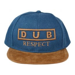 Snapback Dub Respect |  Blue & Camel