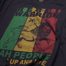 Tričko Rebel Warrior | Jah people wake up and live