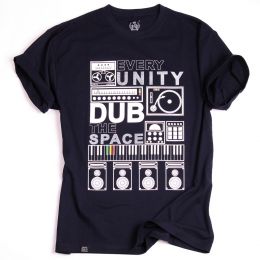 Tričko Every Unity Dub The Space - granátová