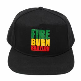 Šiltovka Snapback Fire Burn Babylon | čierna
