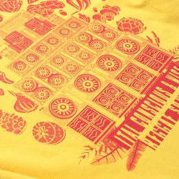 T-shirt Reggae Sound Ital Conscious and Wise | żółty