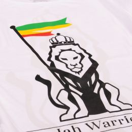 Tričko Jah Warrior Spiritual Revival - biele