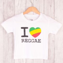 Detské tričko - I ❤ Reggae