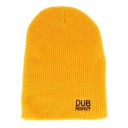 Zimná čapica beanie Dub respect | žltá