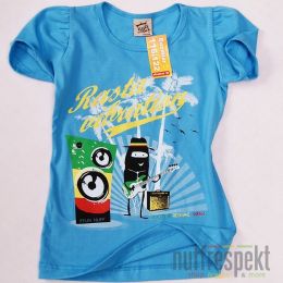 Detské tričko dievčenské Rasta Vibration - Nuff Respekt Kids