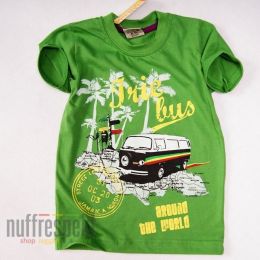 Detské tričko Irie Bus Around The World - Nuff Respekt Kids