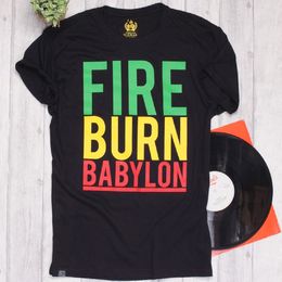 Tričko Fire Burn Babylon