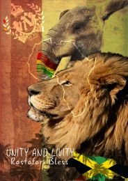 Plagát Unity & Livity | Rastafari Bless - P201601