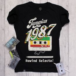 Dámske tričko Jamaica 1987 - Rewind Selecta!