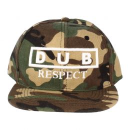 Snapback Dub Respect | Woodland camo