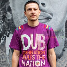 Tričko Dub Generation Rules The Nation - Nuff Respekt